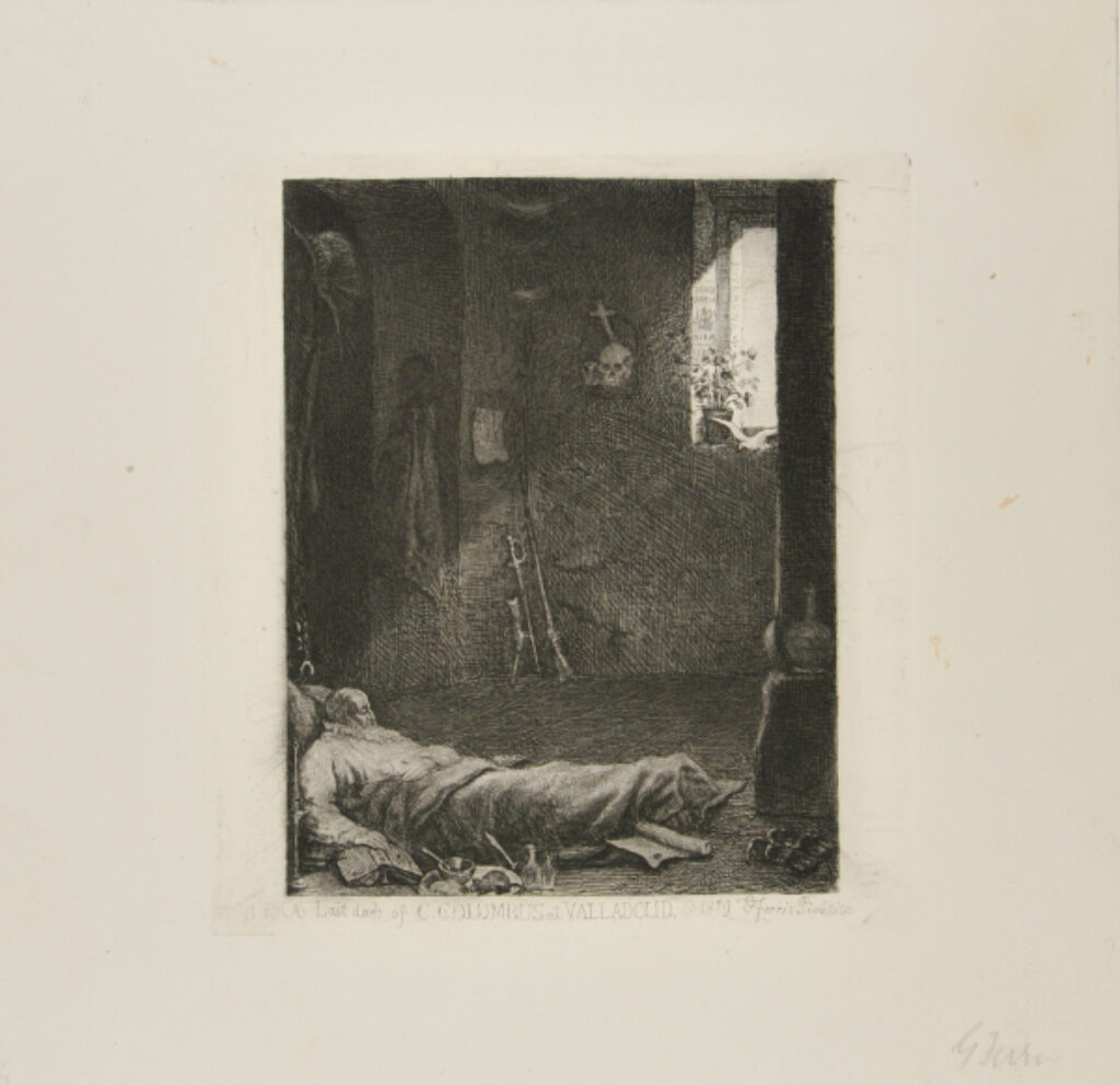 Last Days of C. Columbus at Valladolid