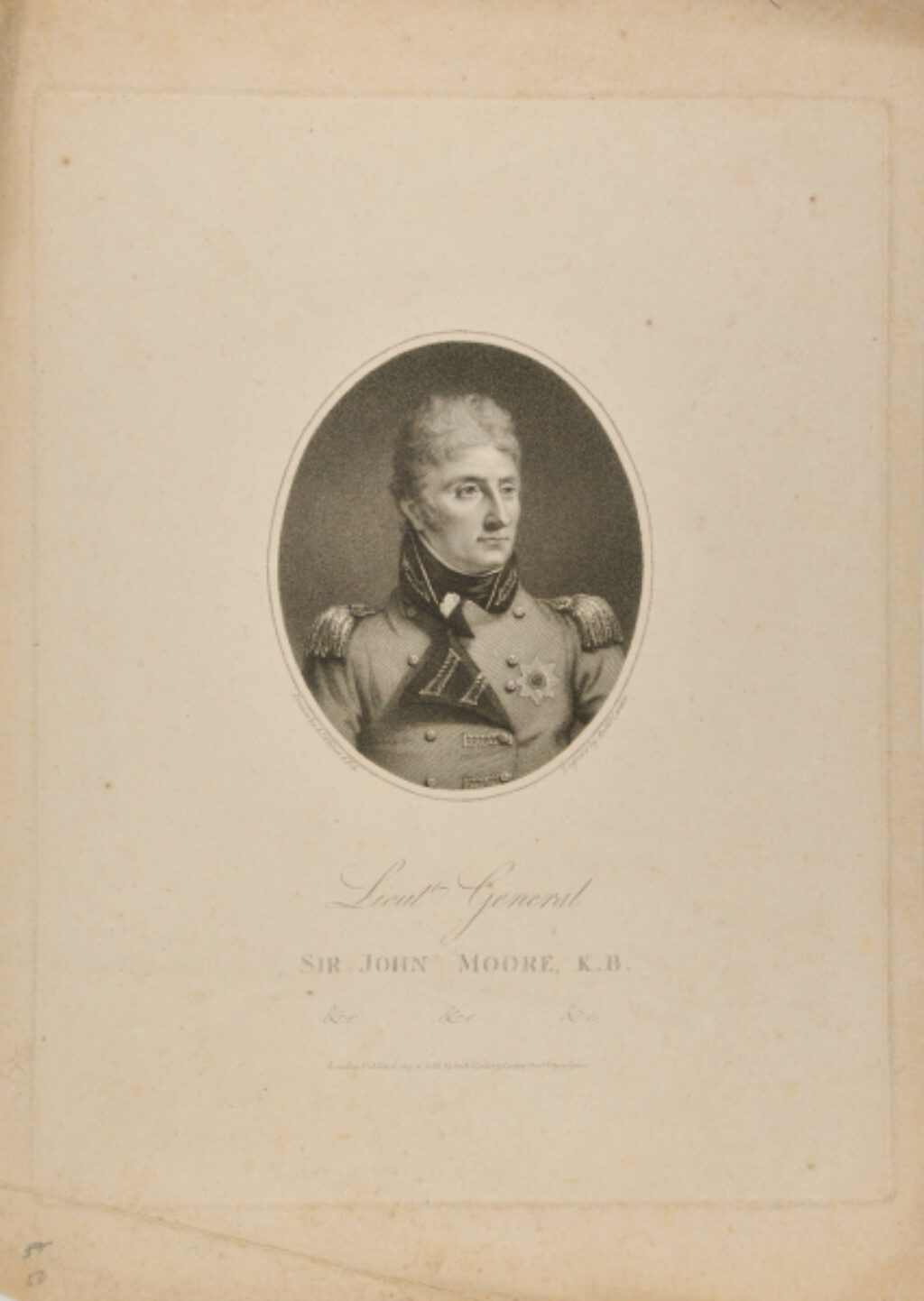 Lieut. General Sir John Moore, K.B.
