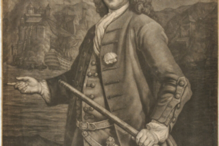 THE HONBLE. EDWARD VERNON ESQR. (ENGLISH ADMIRAL, 1684-1757)