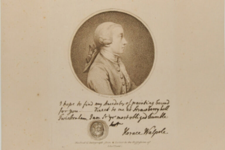 The Honble. Horace Walpole