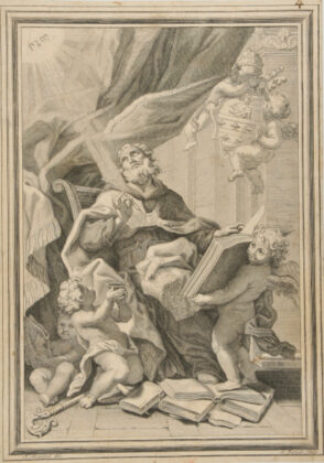 St. Gregory Surrounded by Angels