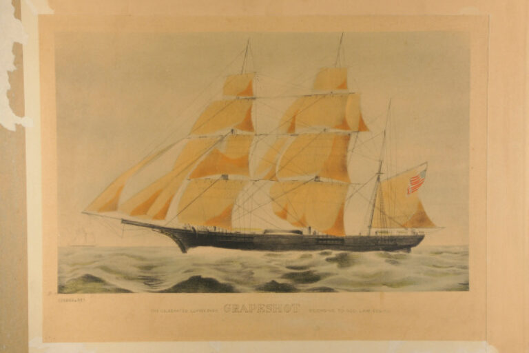 THE CELEBRATED CLIPPER BARK GRAPESHOT