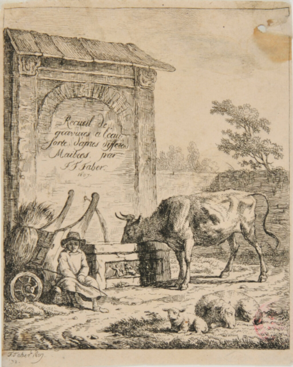Recueil de gravures a l’eau-forte d’apres differens Maitres par F. T. Faber/1807