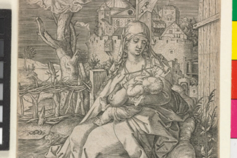 THE VIRGIN AT THE GATE