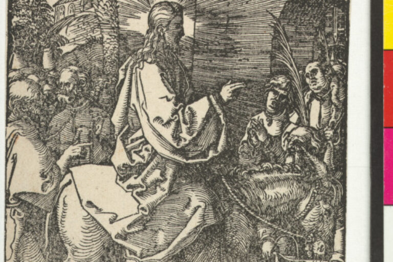 CHRIST'S ENTRY INTO JERUSALEM