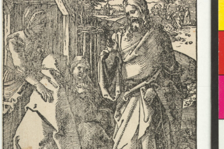CHRIST TAKING LEAVE OF HIS MOTHER