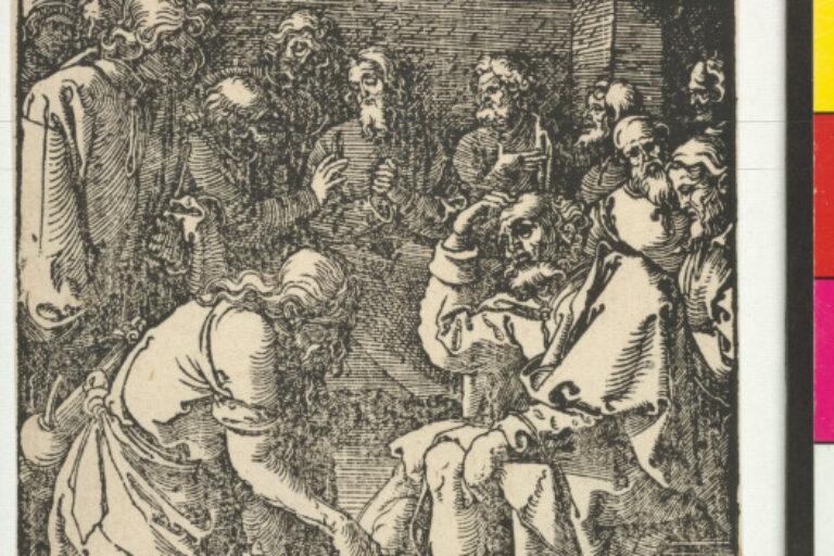 CHRIST WASHING THE FEET OF HIS DISCIPLES