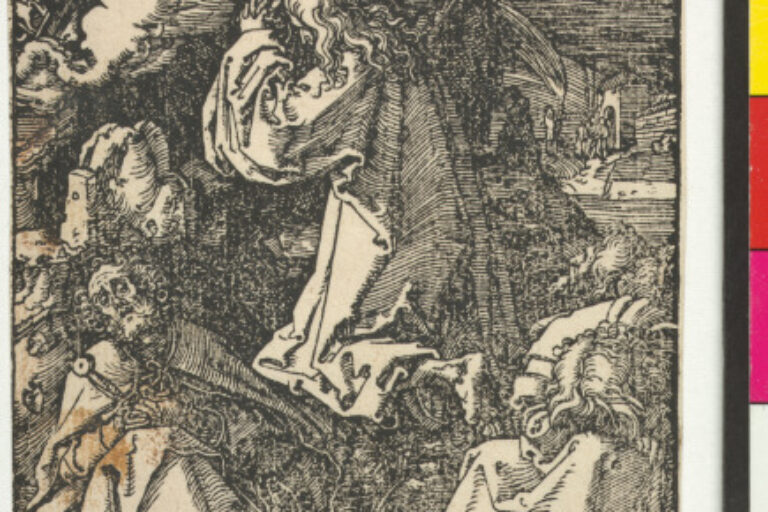 CHRIST ON THE MOUNT OF OLIVES