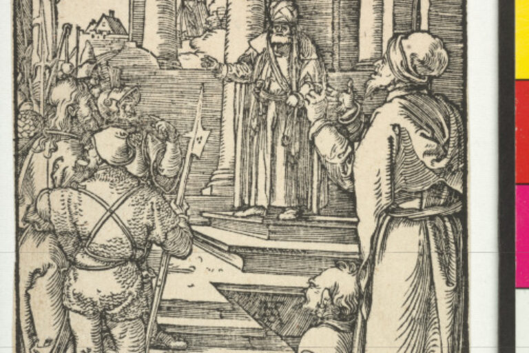 CHRIST BEFORE PILATE