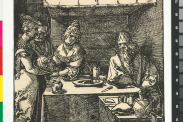 THE HEAD OF SAINT JOHN THE BAPTIST BROUGHT TO HERODIAS