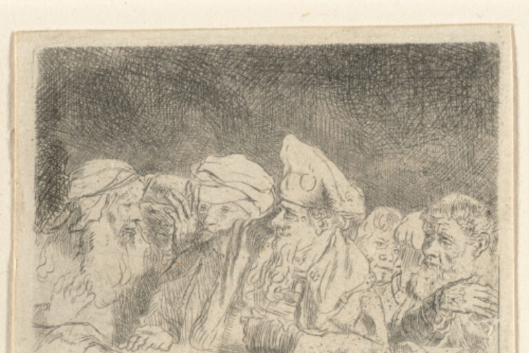 THE HUNDRED GUILDER PRINT (FRAGMENT)