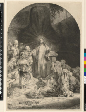 The Hundred Guilder Print (Fragment)