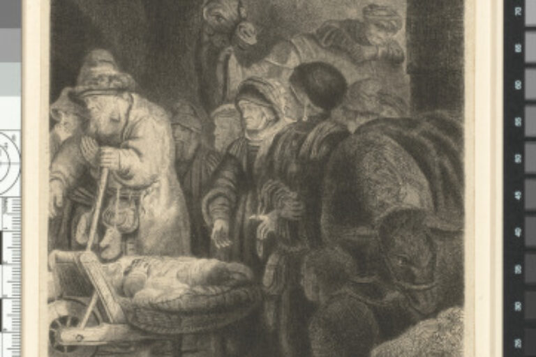 THE HUNDRED GUILDER PRINT (FRAGMENT)