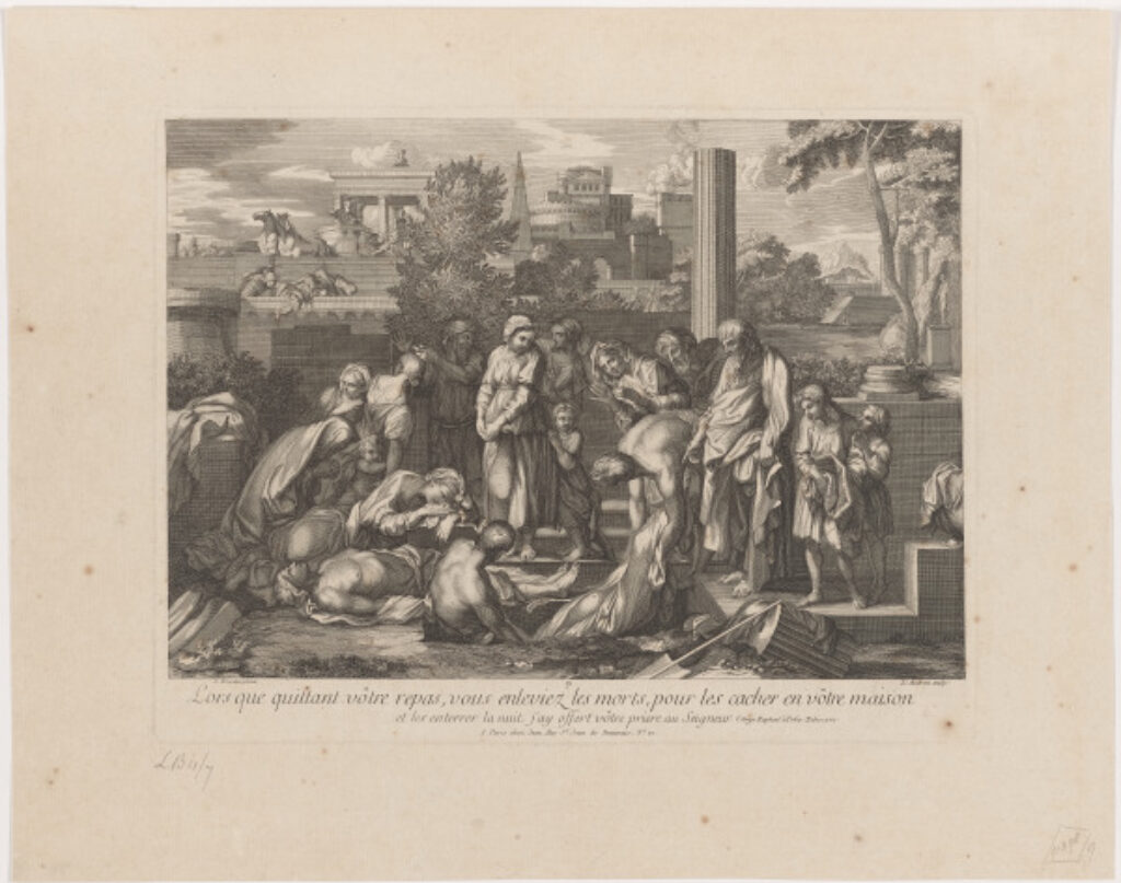 When you Left your Repast to Remove the Dead, to Conceal them in your House, and Bury them at Night, I Offered your Prayer to the Lord - Image 1