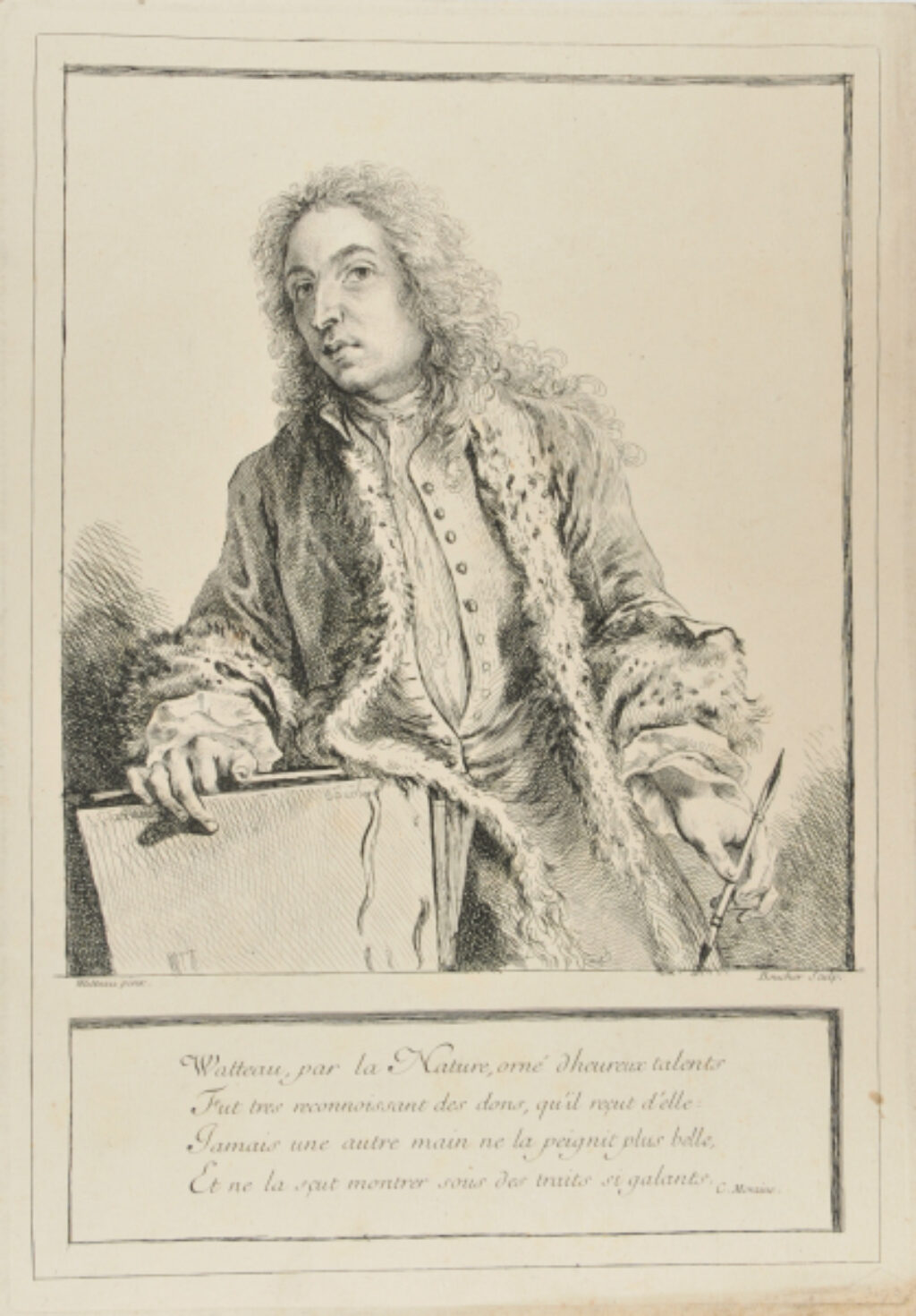 Portrait of Watteau - Image 2