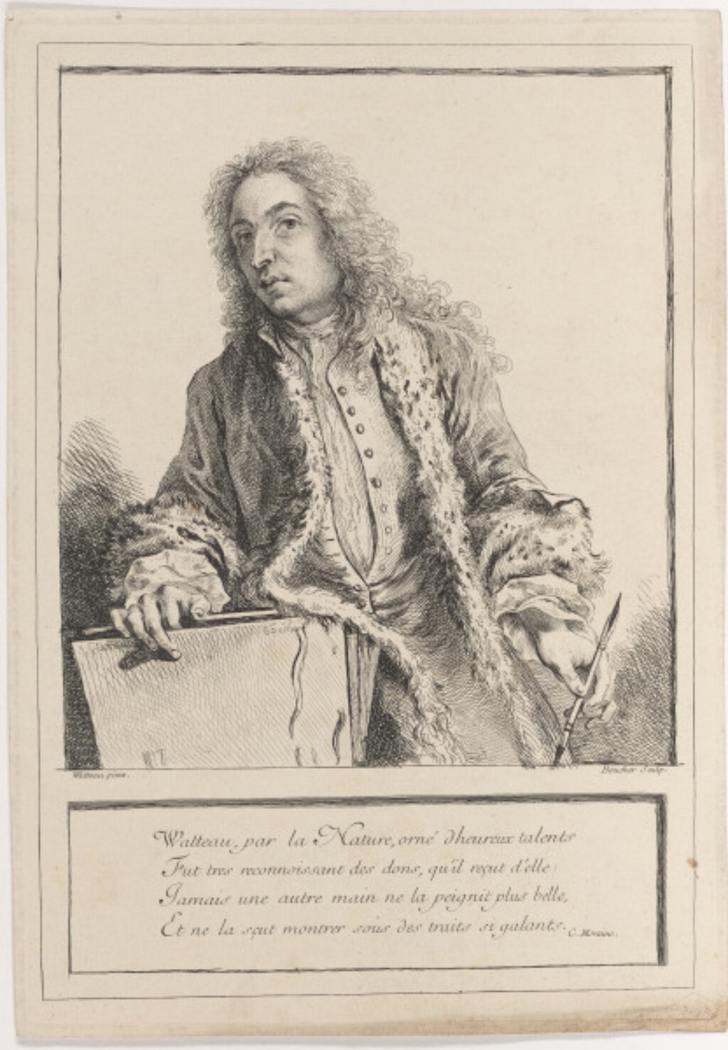 Portrait of Watteau - Image 1