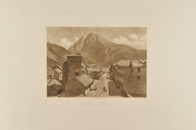 THE VILLAGE OF SIMPLON