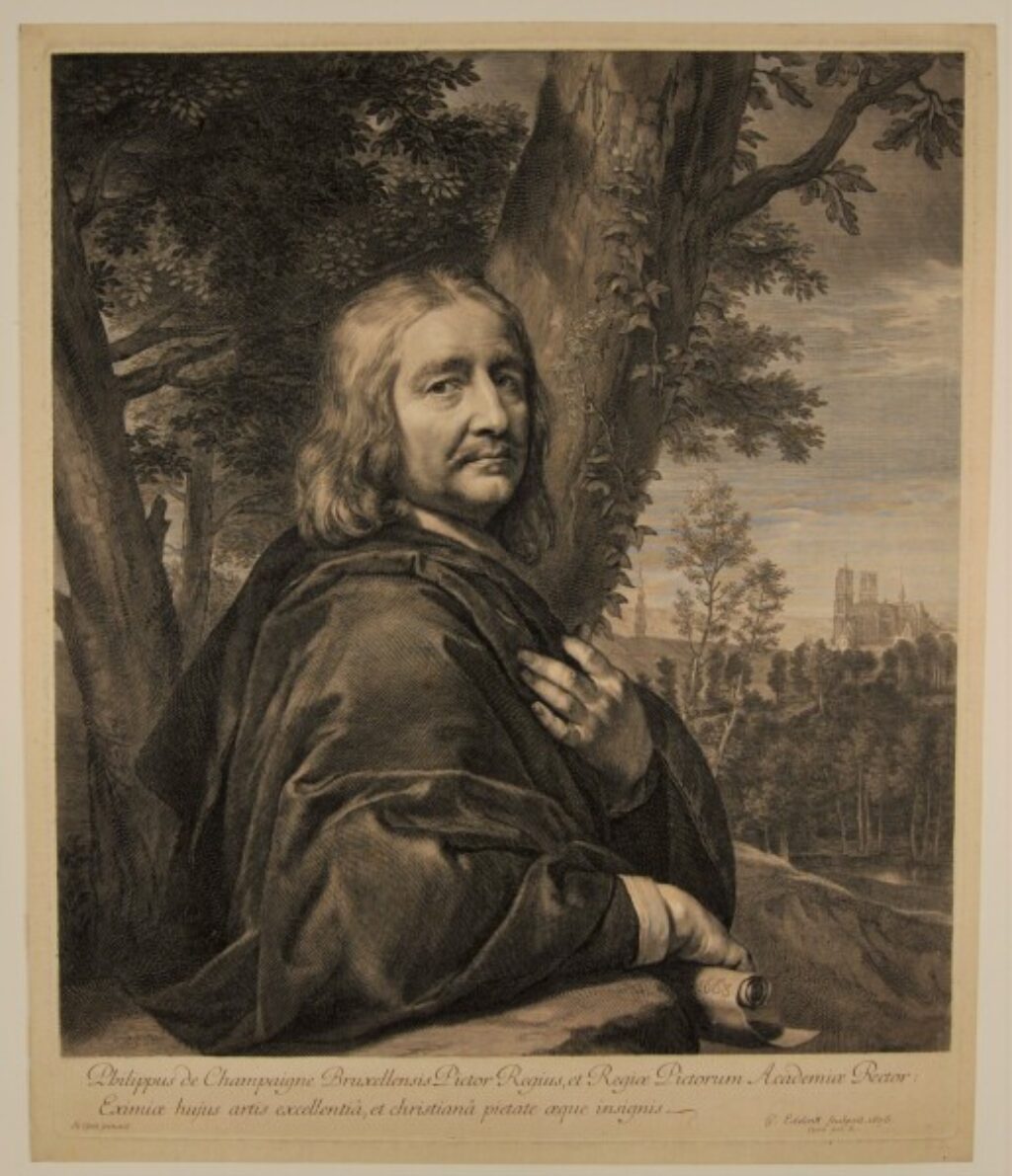 Philippus de Champaigne Bruxellensis Pictor Regius