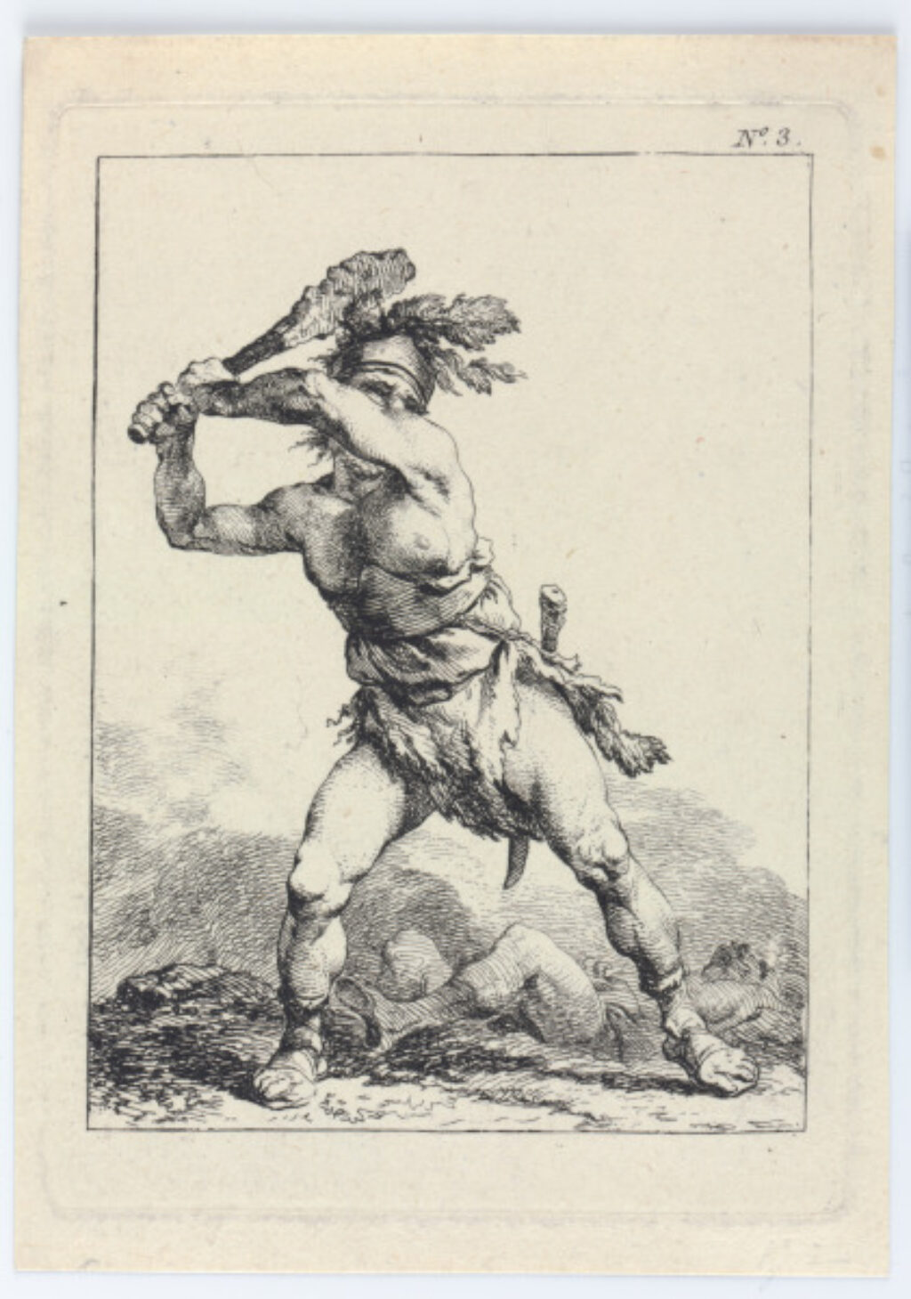 Plate 3 from the series “First Suite of Soldiers” - Image 2