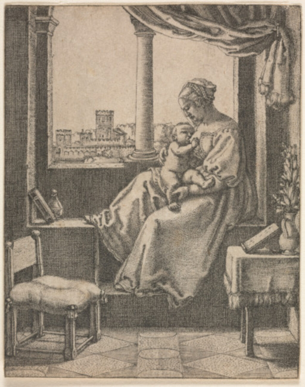 Madonna and Child at the Window