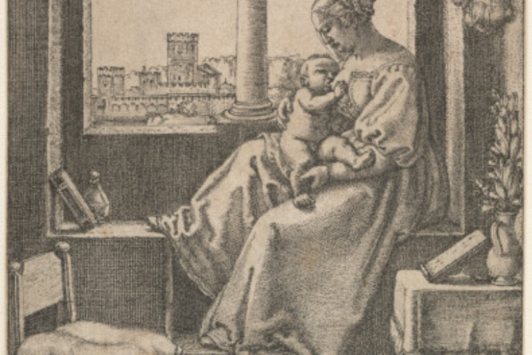 THE VIRGIN AT THE WINDOW