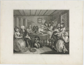 Plate 6 from “A Harlot’s Progress”