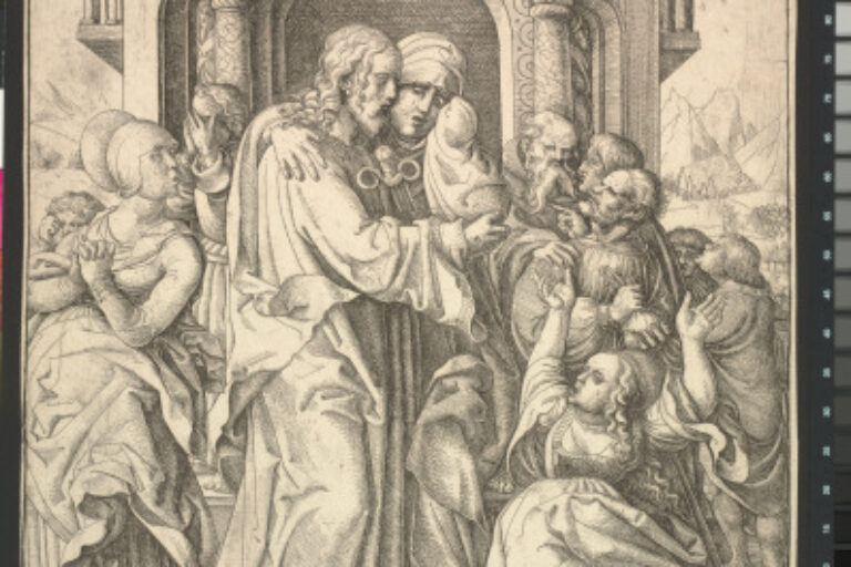CHRIST TAKING LEAVE OF THE VIRGIN