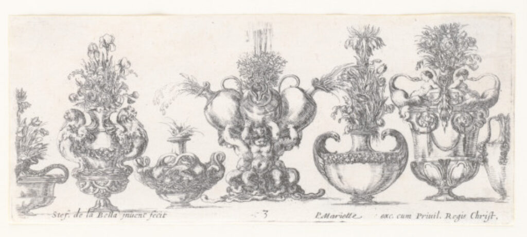 Plate 3 from the series “Collection of Various Vases” - Image 2