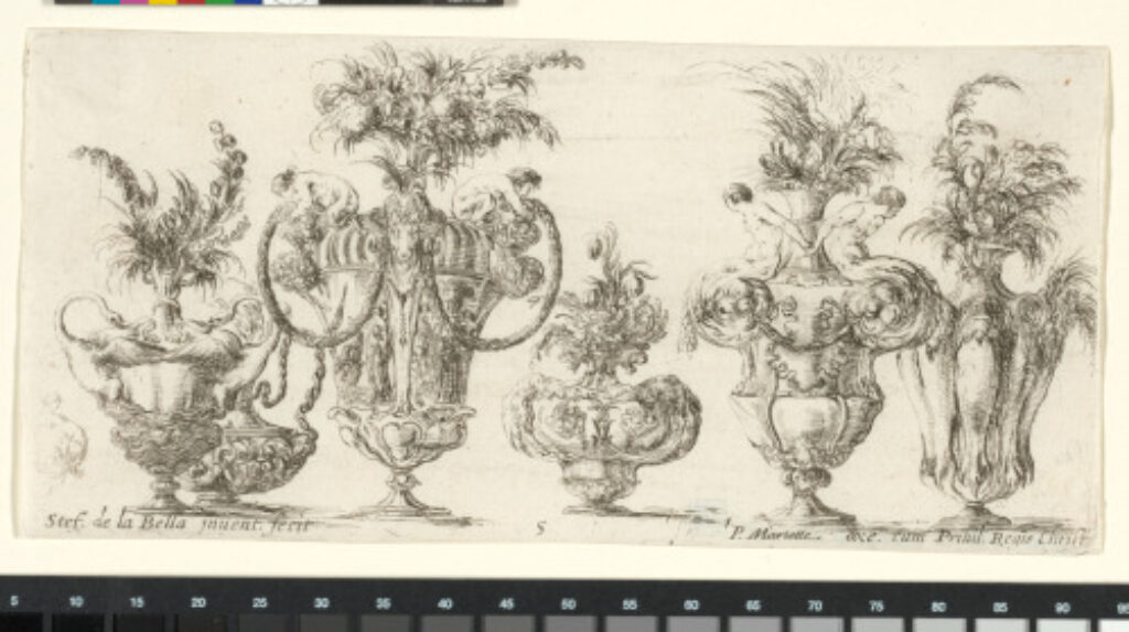 Plate 5 from the series “Collection of Various Vases” - Image 1