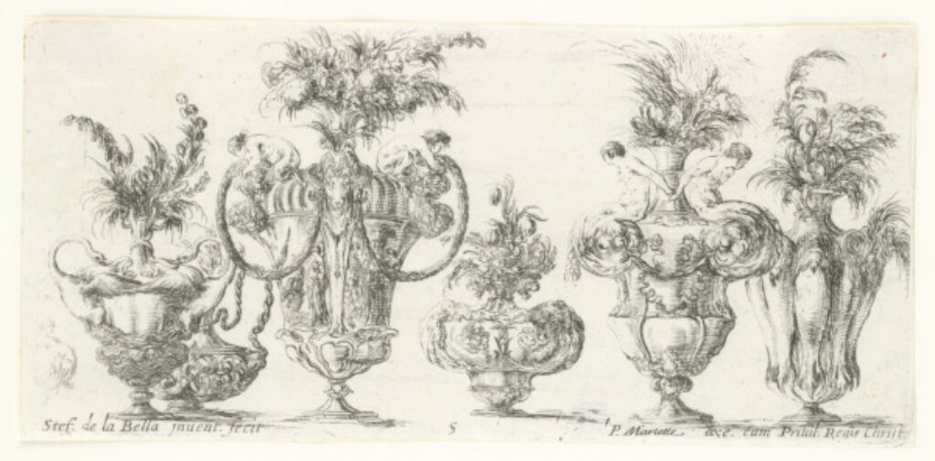Plate 5 from the series “Collection of Various Vases” - Image 2