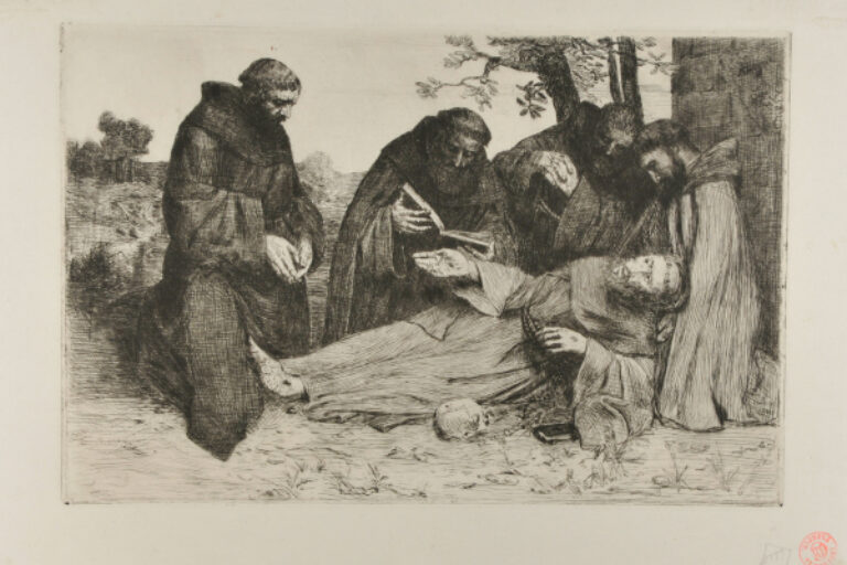 THE DEATH OF ST. FRANCIS