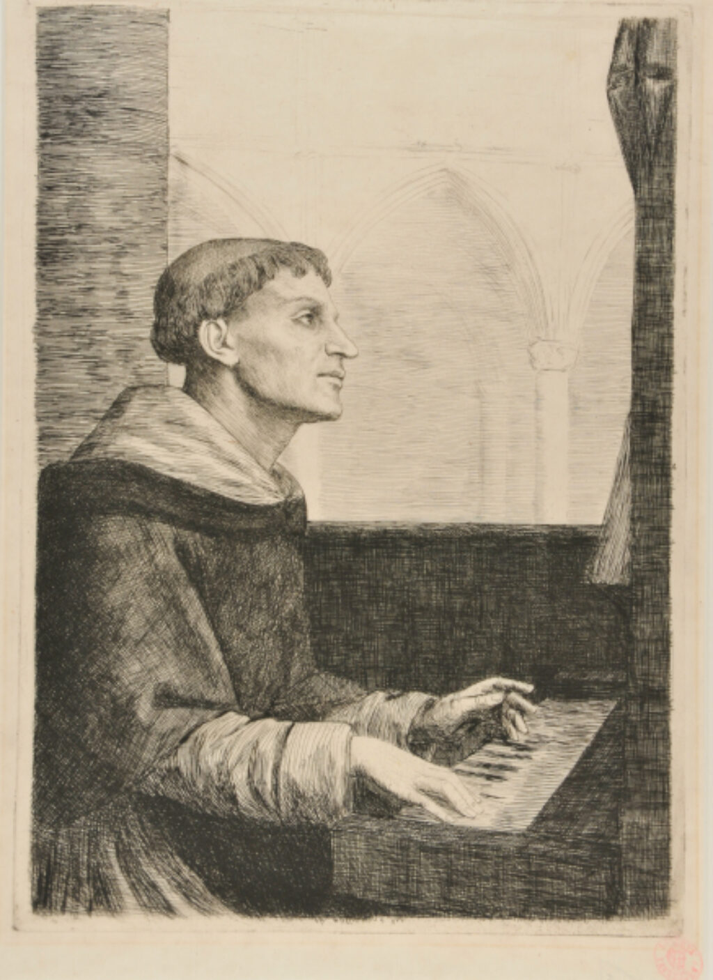 The Monk at the Organ