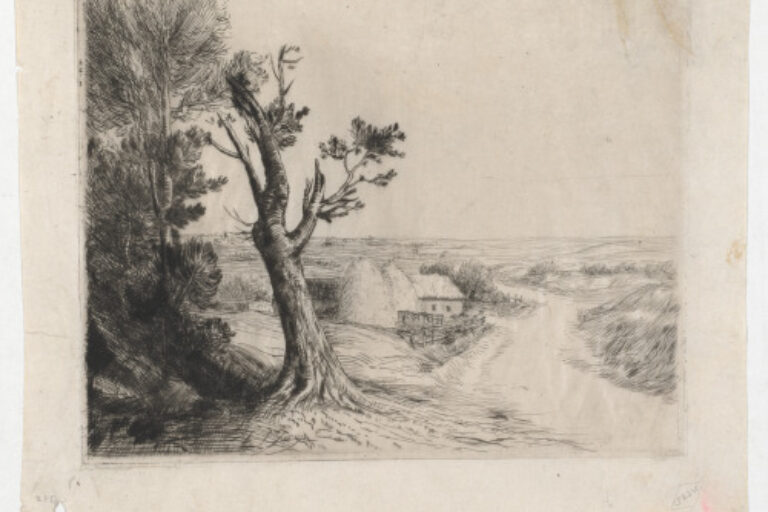 THE LANDSCAPE WITH THE HAYSTACKS