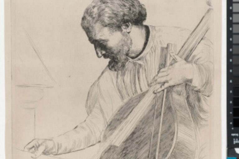 THE PLAYER ON THE BASS-VIOL