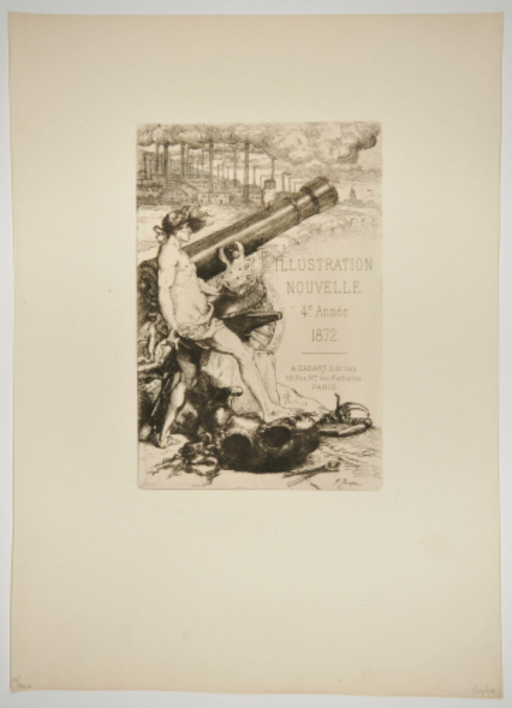 Illustration/ Nouvelle/ 4.e Annee/ 1872