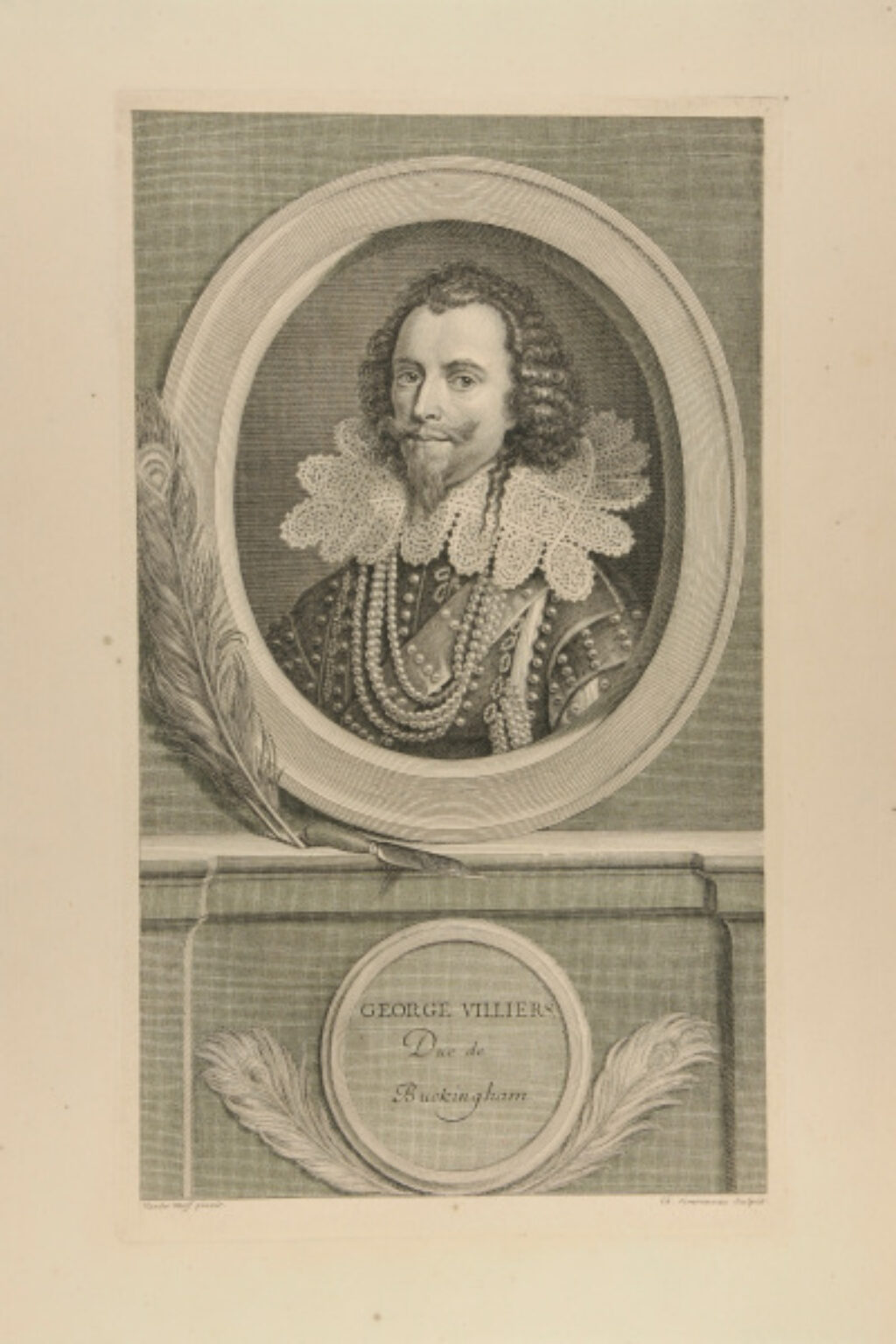 George Villiers/ Duc de/ Buckingham