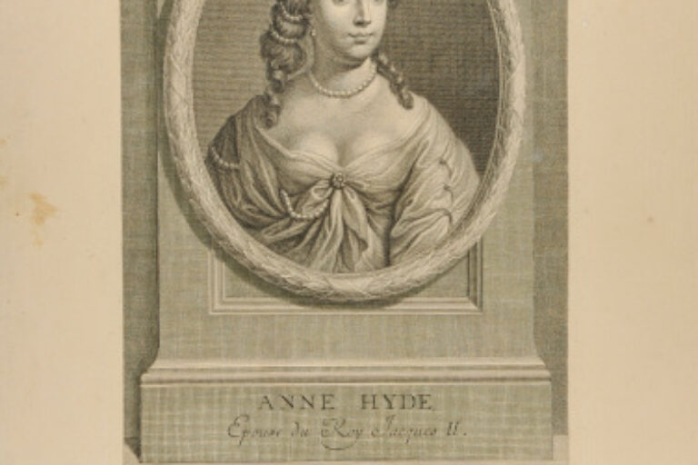 ANNE HYDE/ EPOUSE, DU ROY JACQUES II