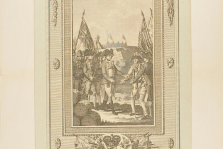 THE SURRENDER OF CORNWALLIS AT YORKTOWN