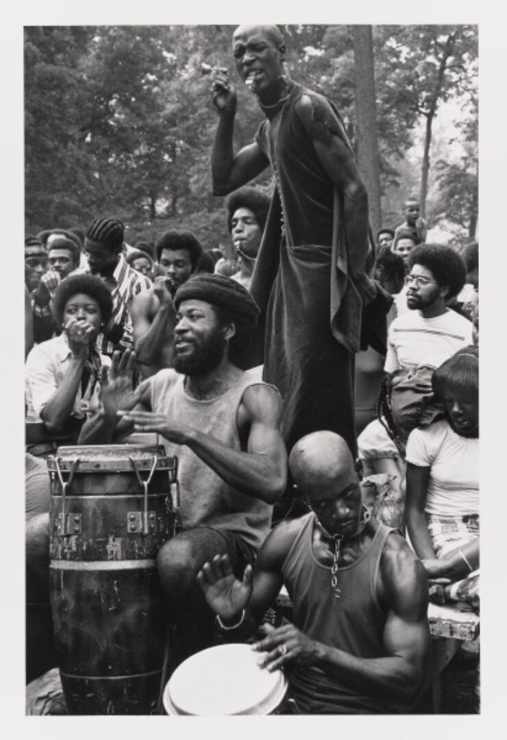DRUMS IN THE PARK. BALTIMORE, MARYLAND, AUGUST 1973
