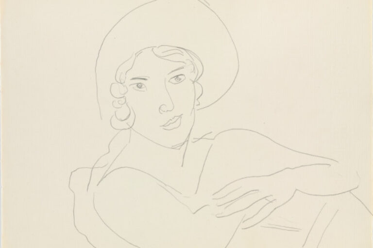STUDY FOR "THE YELLOW DRESS"
