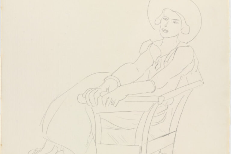 STUDY FOR "THE YELLOW DRESS"