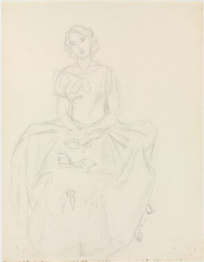 Study for “The Yellow Dress”