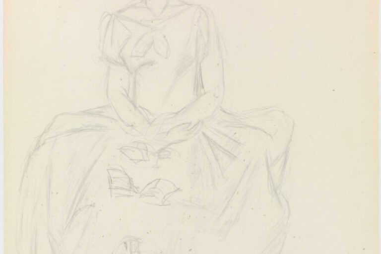 STUDY FOR "THE YELLOW DRESS"