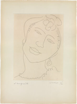 Martiniquaise, Study for “Fleurs du Mal”