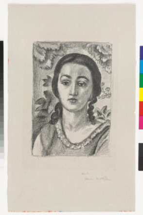 Girl with Brown Ringlets