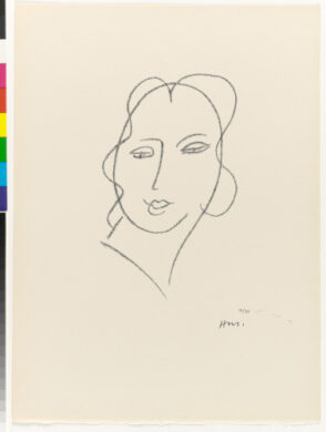 Study for the “Virgin”, Veiled Head, Chapel of Vence