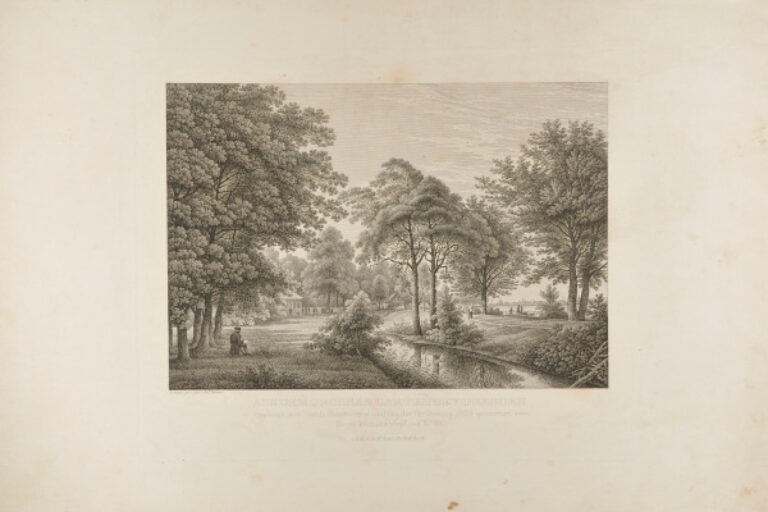 A SCENE IN THE BIG GARDENS AT DRESDEN