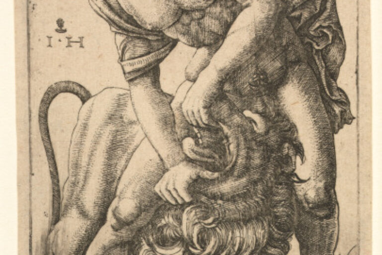 HERCULES AND THE NEMEIAN LION