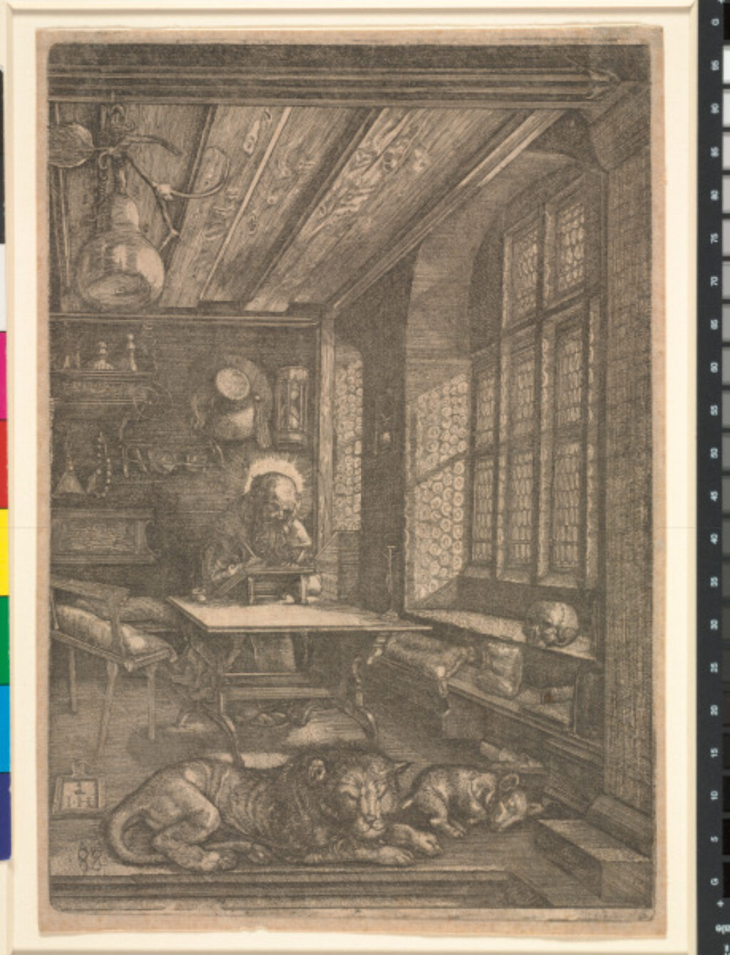 Saint Jerome in His Study