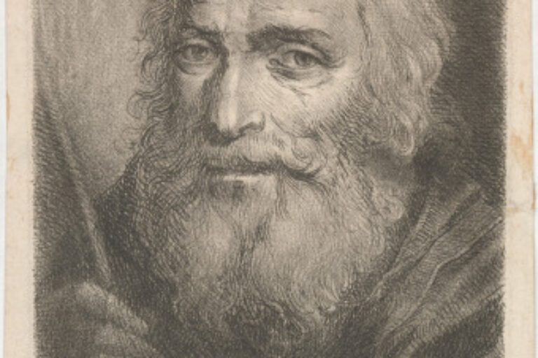HEAD OF AN OLD MAN WITH BEARD